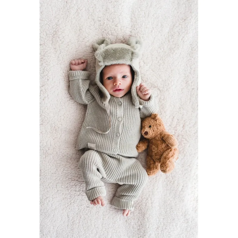 gorrito teddy talla 1 eskimo suede dune