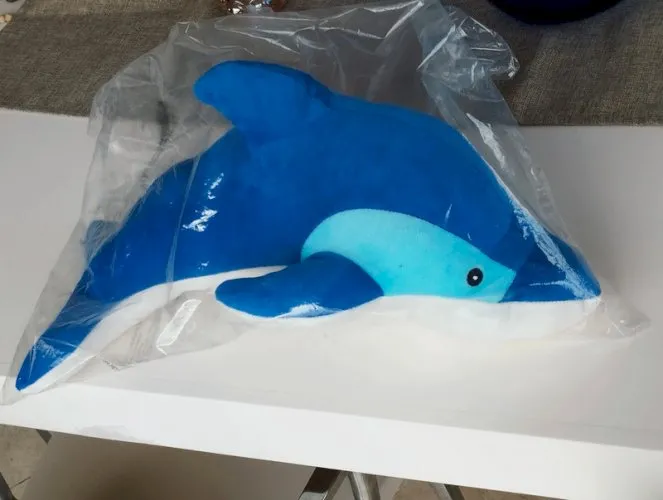 Grande peluche dauphin neuve sterimar