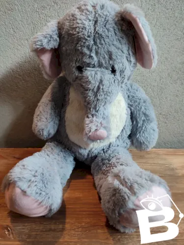 Grande peluche elephant 80cm neuve