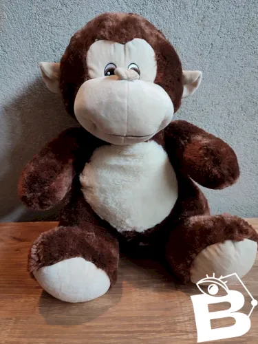 Grande peluche singe 50cm neuve