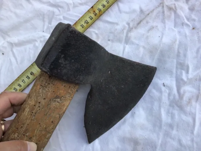 Hachette Hache Ancienne Outil Fer Forgé Objet du XVIII ou XIXème