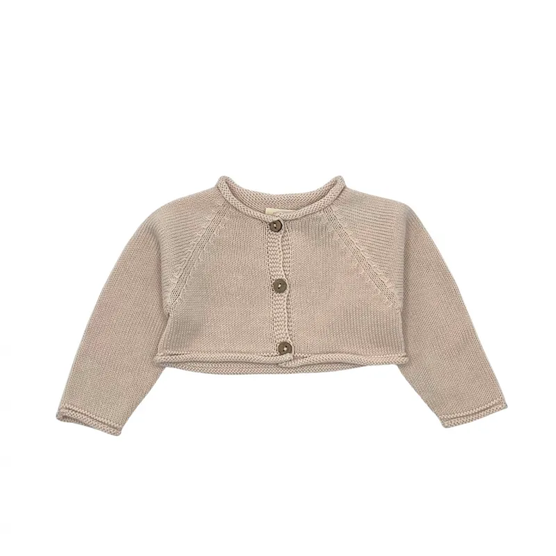 cardigan bebé li&me senna light pink