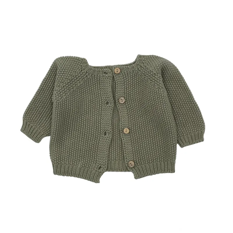cardigan bebé li&me astor green