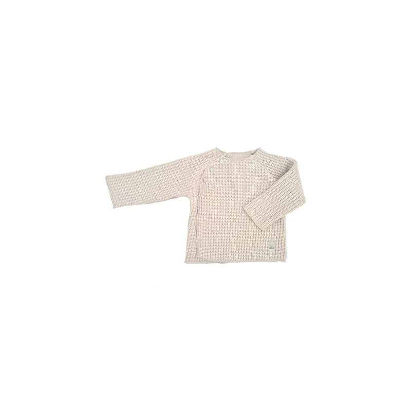 jersey primera puesta tricot beige