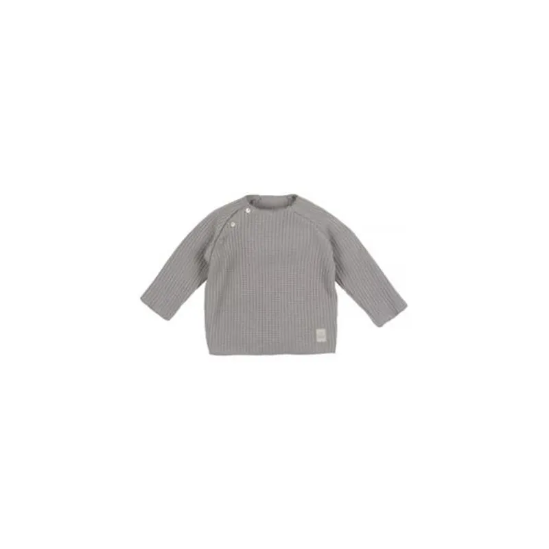 jersey primera puesta tricot gris