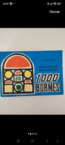 Jeu ancien les mille borne de 1960