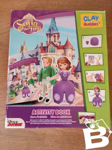 jeu sofia the first activity book de disney junior neuf