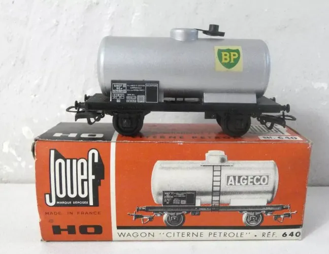 Jouef Wagon "Citerne Petrole" REF 640 BP en boite HO