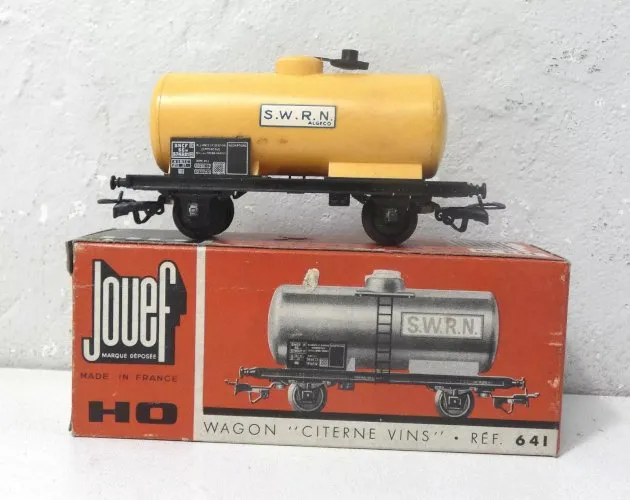 Jouef Wagon Citerne vins REF 641 en boite HO