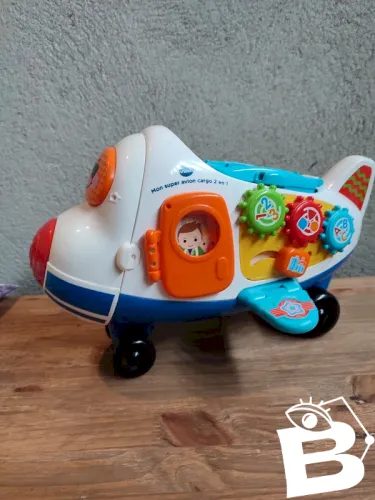 Jouet mon super avion cargo 2 en 1 en bon état