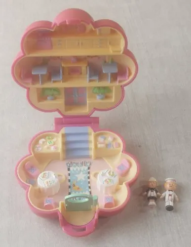 Jouet Polly Pocket, restaurant Mr Fry's, Bluebird 1990