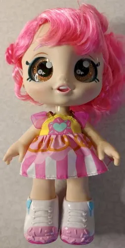 Kindi Kids Poupée Donatina Version Rose 25 cm pour Enfants de 3 à 5 Ans