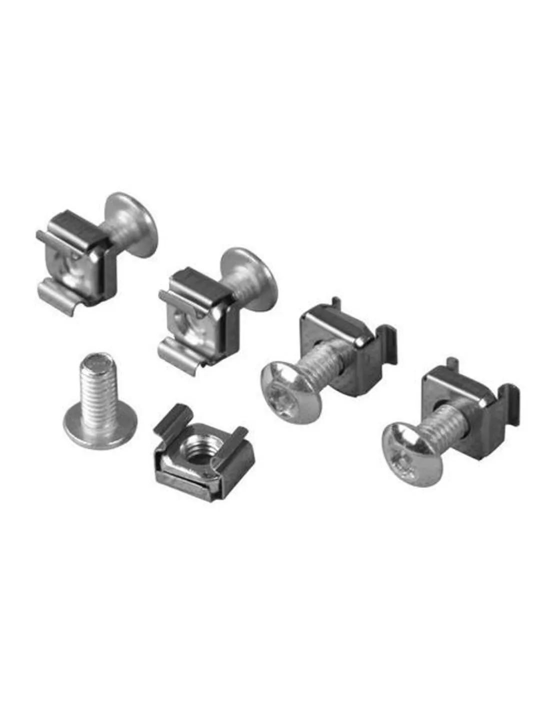 Kit de 50 vis Philips avec écrou cage pour rack 19''