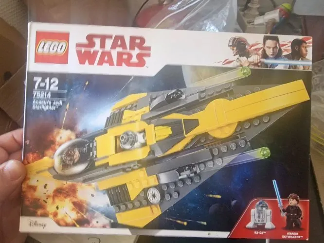 Lego Star Wars 75214 Anakin’s Jedi Starfighter, COMPLET , BOITE OUVERTE