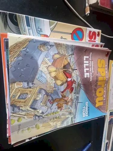lot 10 Magazines SPIROU N 3911 a3915 3917 a3920 3828TBE
