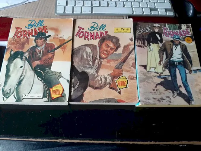 lot 3 recueils bill tornade 928 -888 -306