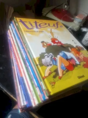 lot de 13 bd titeuf zep T2 à T 12 + T 14