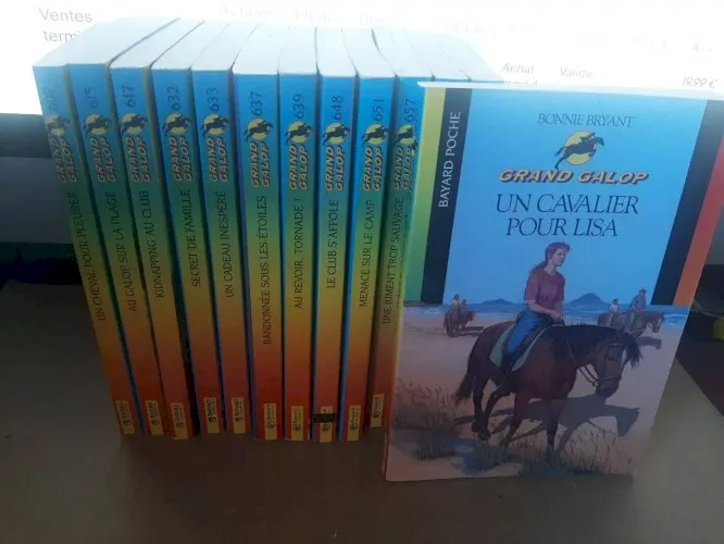 LOT de 13 LIVRES GRAND GALOP -TBE