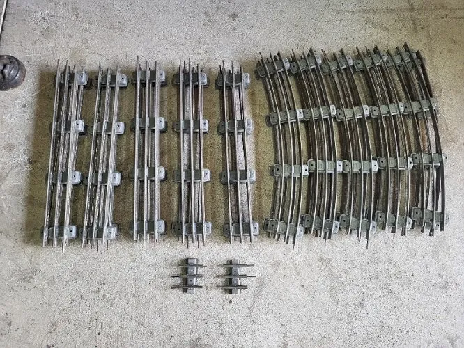 LOT DE 20 RAILS DE TRAIN HORNBY JEP