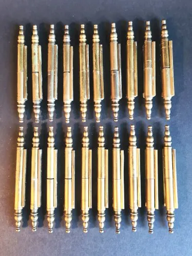 Lot de 21 Paumelles en Laiton massif / quincaillerie