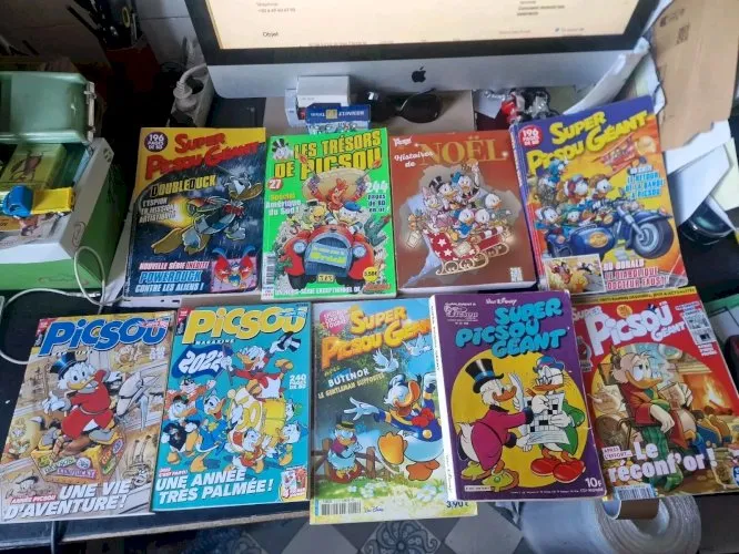 Lot De 9 Picsou