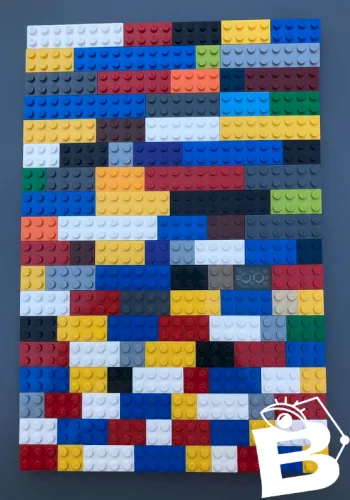 Lot de briques Lego plusieurs tailles