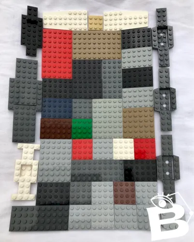 Lot de plaques de Lego