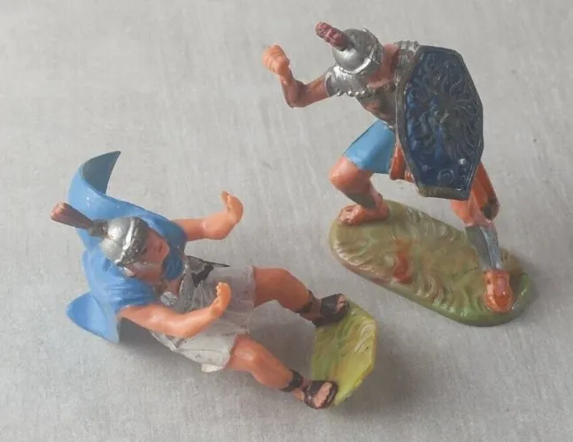 Lot de soldats, Romain, Elastolin