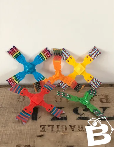 Lot de toupies Kinder