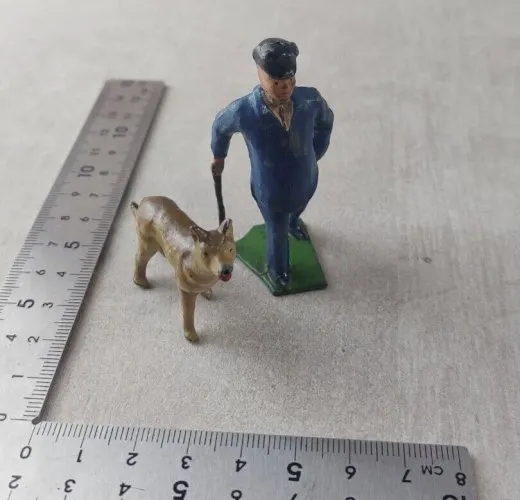 Lot figurines de la ferme, en métal / alu, Quiralu