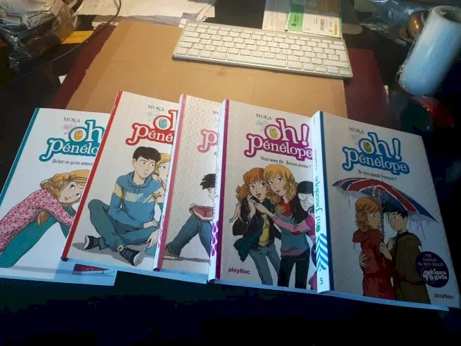 LOT OH! PENELOPE ** 1 2 3 4 5 PLAYBAC MOKA LIVRE KINRA