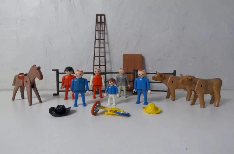lot Playmobil vintage