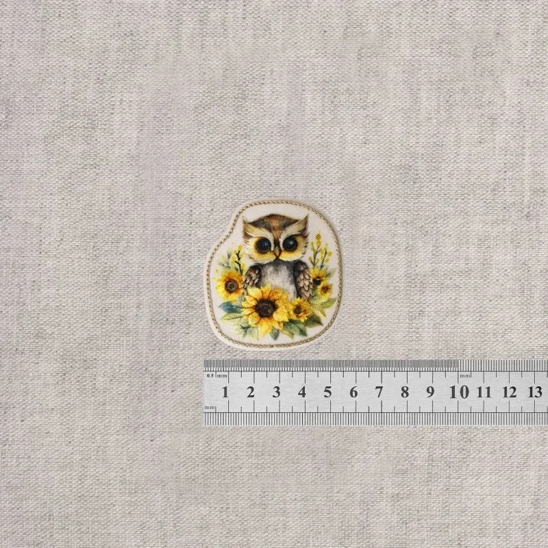 M ecusson badge oiseaux - Hibou