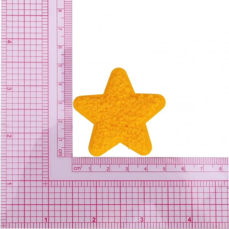 M ecusson coeur etoile fleur fluffy - Etoile