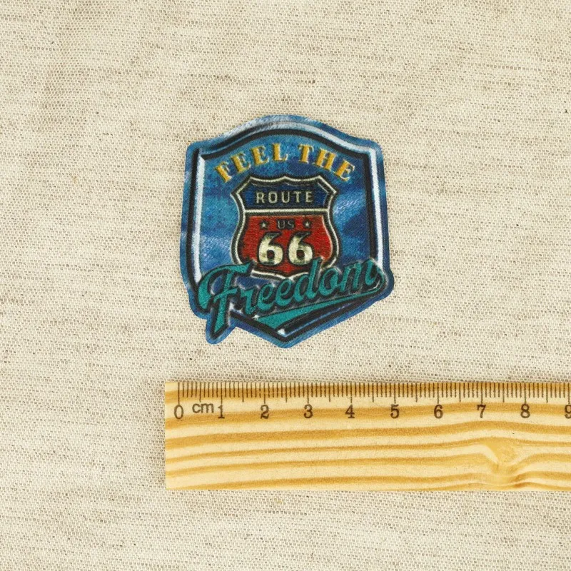M ecusson facon denim - Feel the freedom