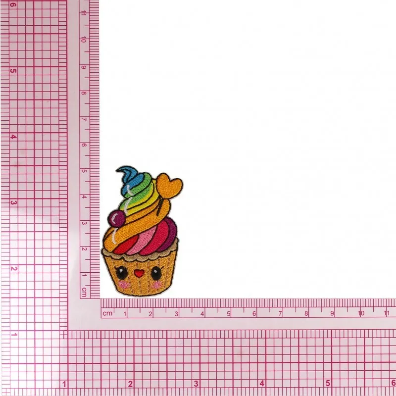 M ecusson fun food - Pot de glace