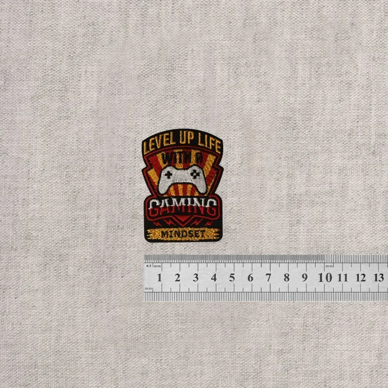 M ecusson gaming - Level up life