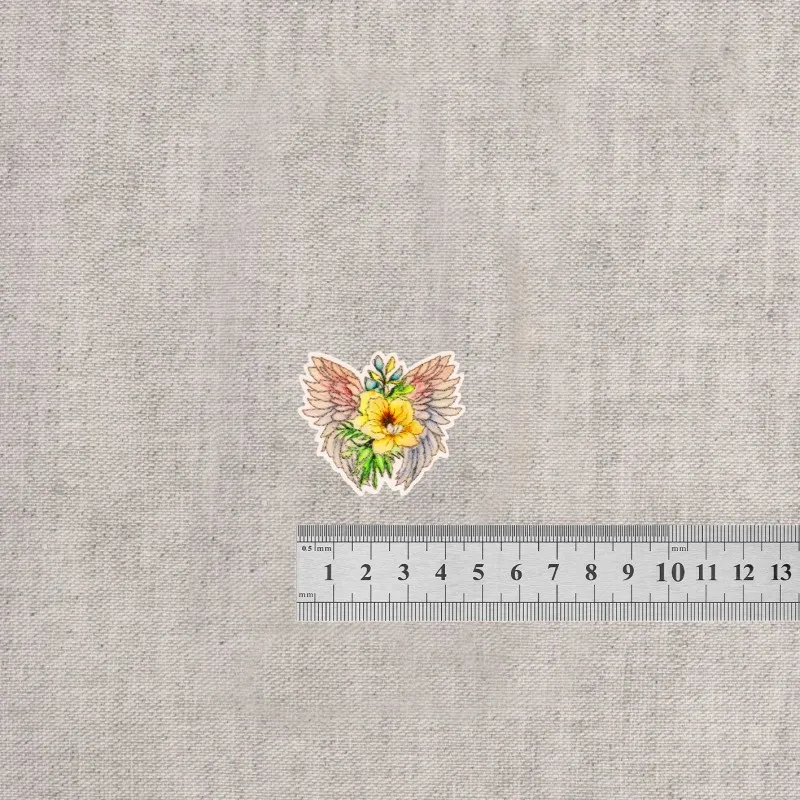 M ecusson mystique pastel - Fleurs