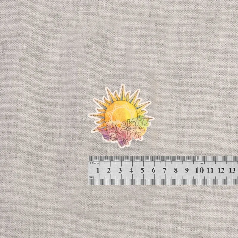 M ecusson mystique pastel - Soleil