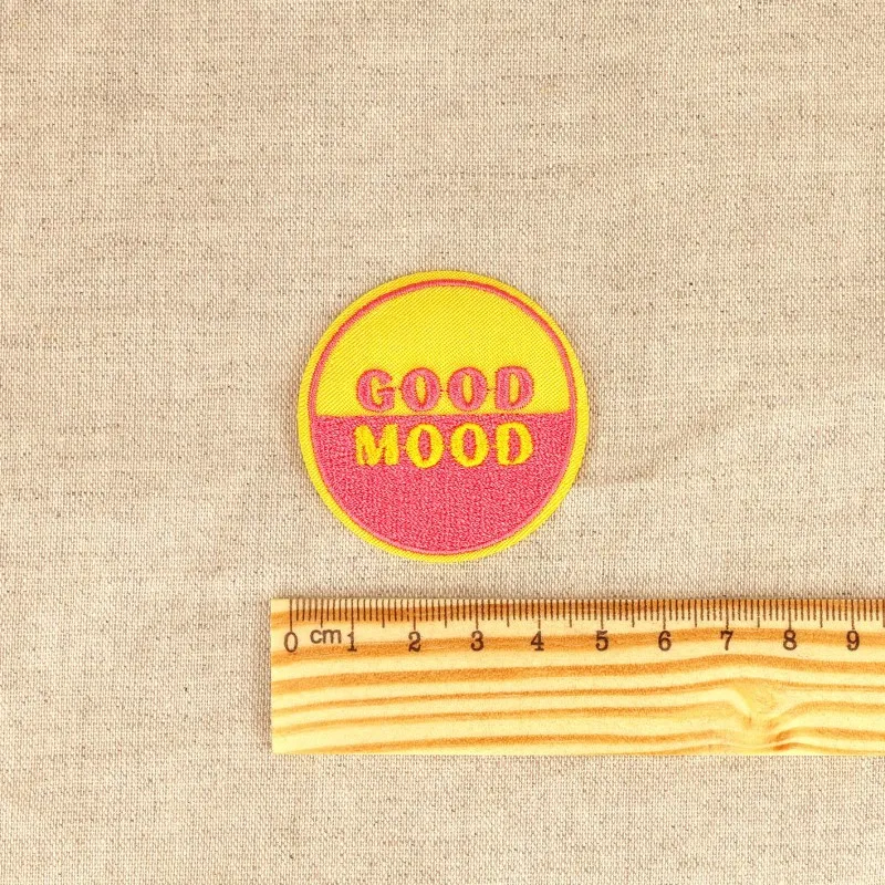 M ecusson no bad vibes/good mood - Good mood