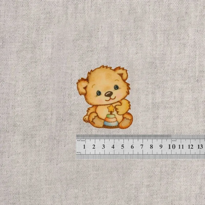 M ecusson petit ours gm - Anneaux