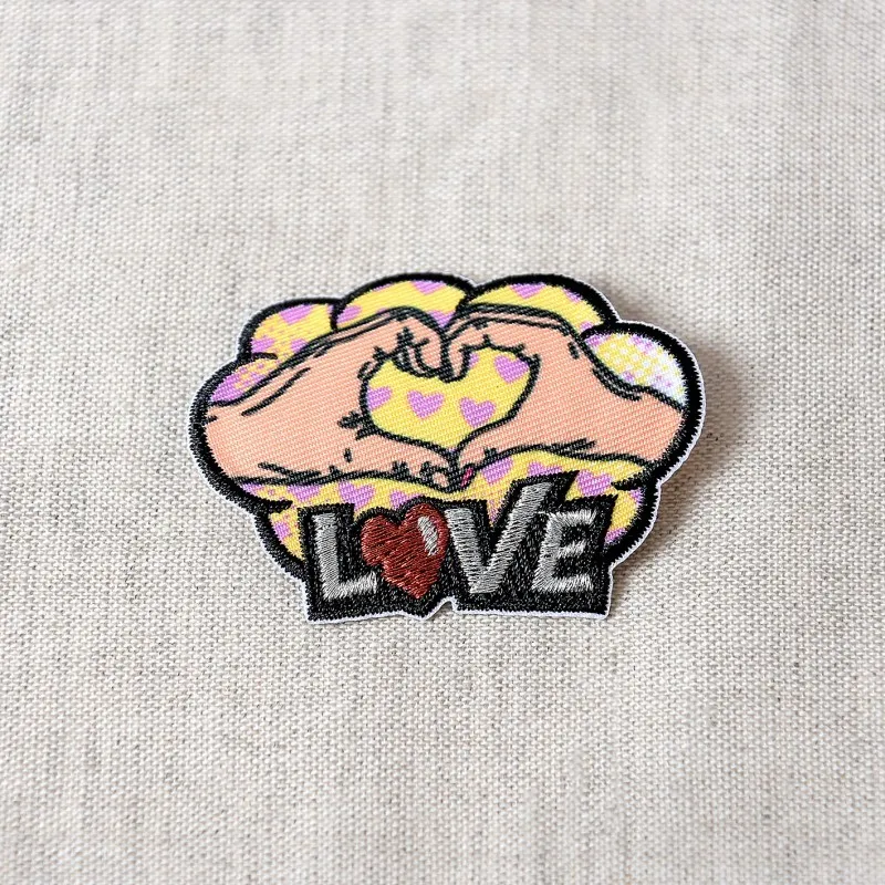 M ecusson pop art - Love