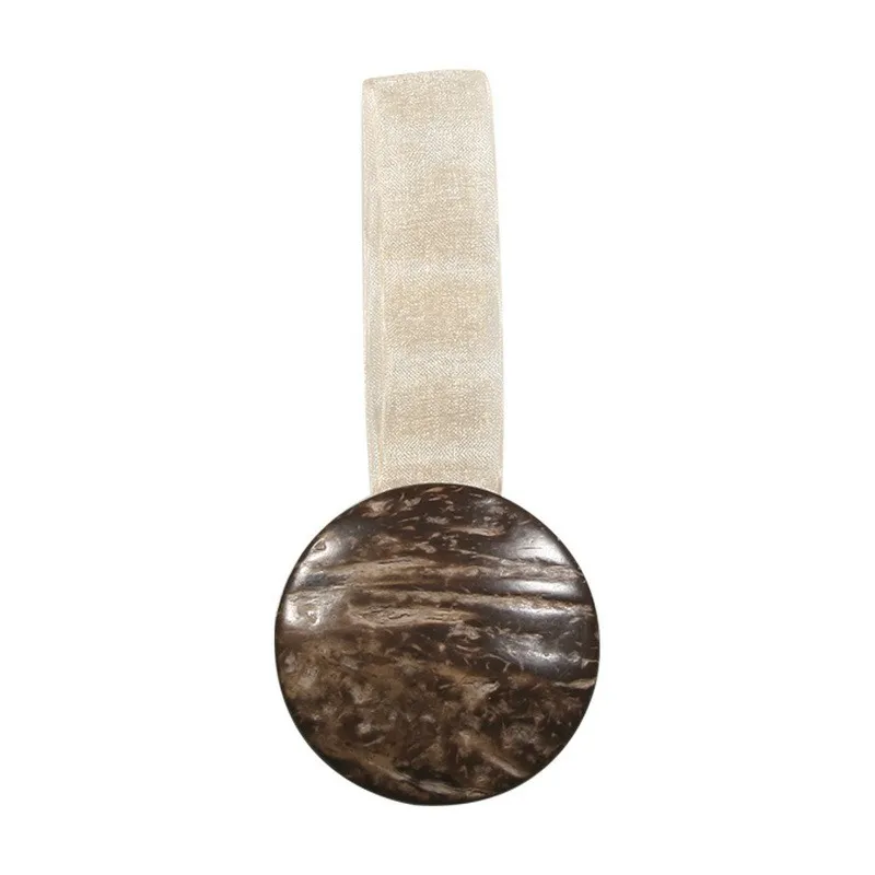 Magnet coco naturel - Rond