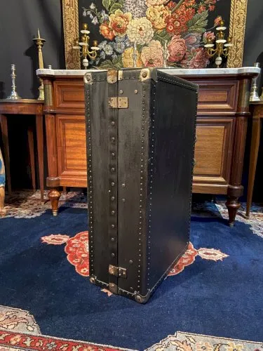 Malle cabine compartimentée début XXe type Transatlantique