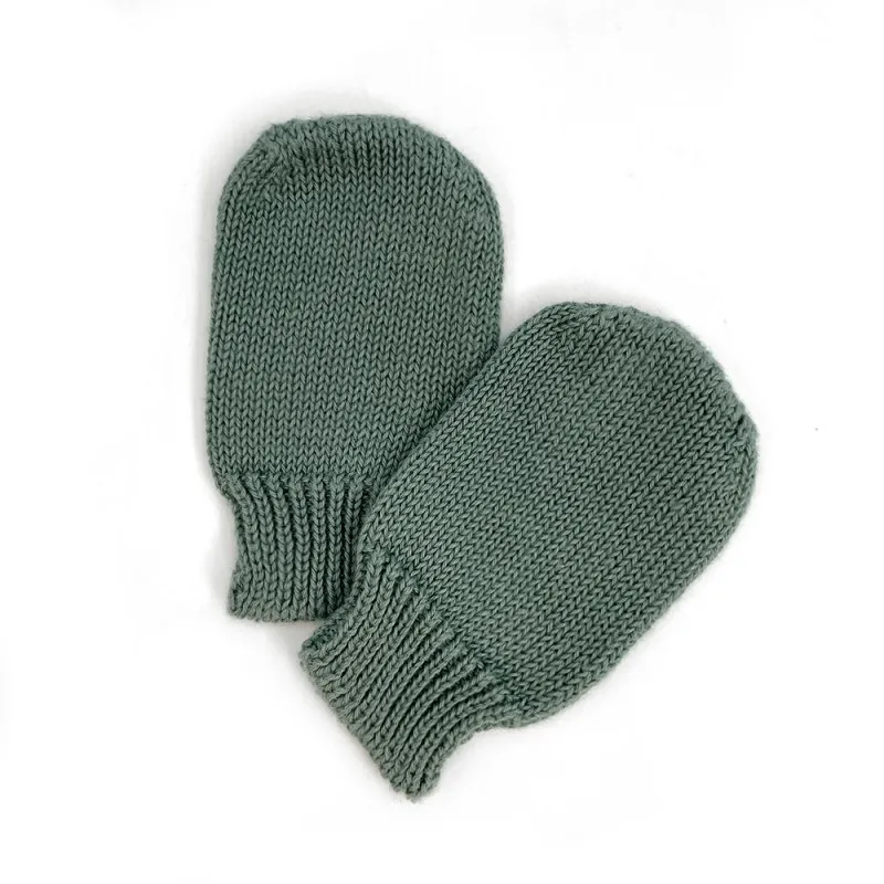 manoplas bebe tricot forest
