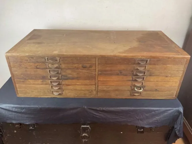 meuble de métier layette pour horloger rangement des montres , bijoutier…..