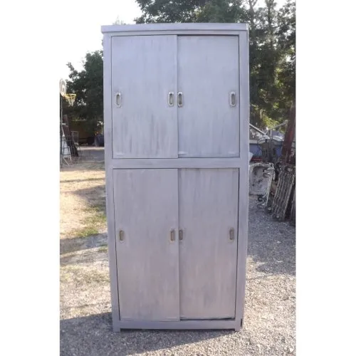 Meuble industriel Bois Portes coulissantes