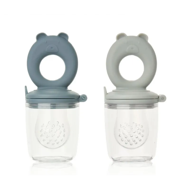 miranda food feeder 2pack liewood whale/dove blue