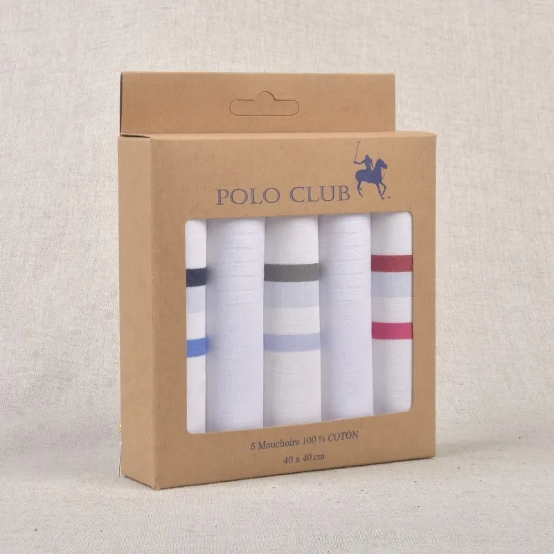 Mouchoirs 100 coton *5p - 3a