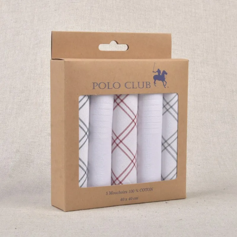 Mouchoirs 100 coton *5p - 3b